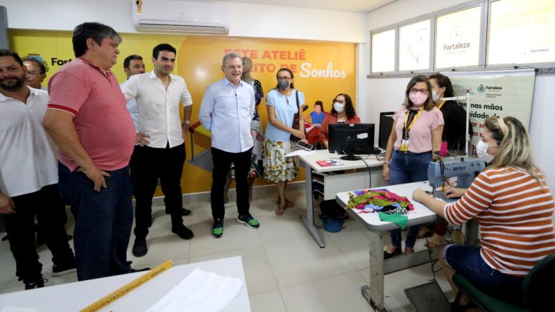 Prefeito Sarto entrega novo ateliê do Projeto Costurando o Futuro no bairro José Walter