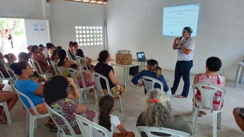 Prefeitura inicia trabalho social com famílias do entorno da Lagoa do Papicu