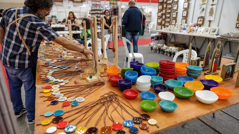 Feira de artesanato começa amanhã (16) com oportunidades de negócios para expositores