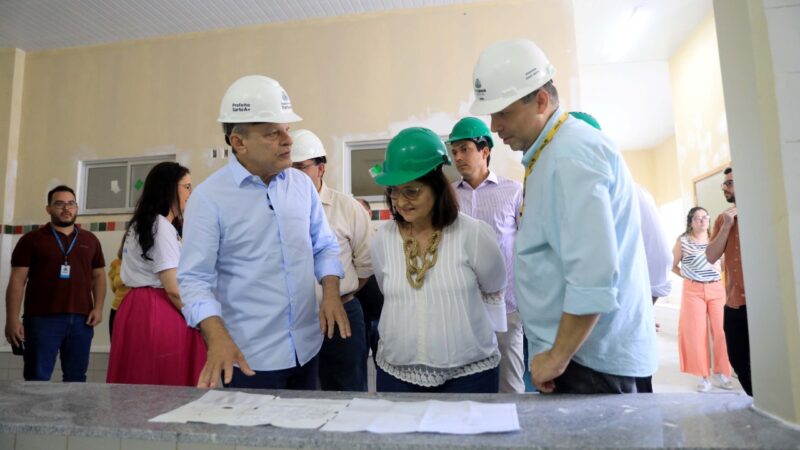Em visita a obras de posto de saúde, Sarto anuncia implantação da Gerência Especial de Saúde Bucal de Fortaleza