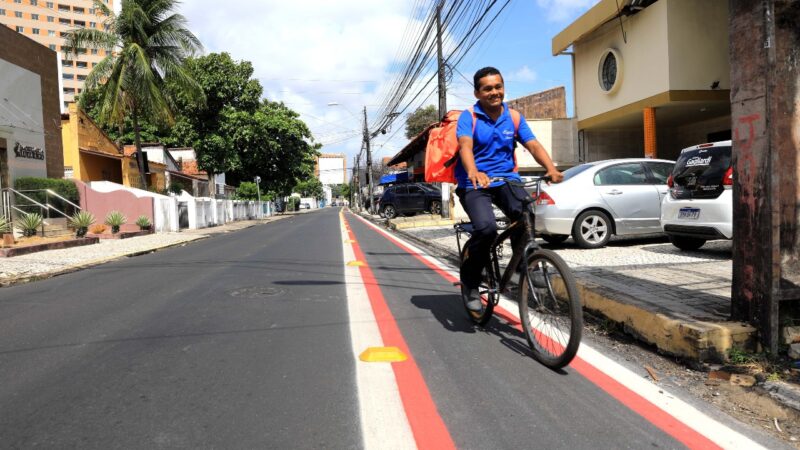 Prefeitura conclui recapeamento e sinalização de mais oito vias de Fortaleza