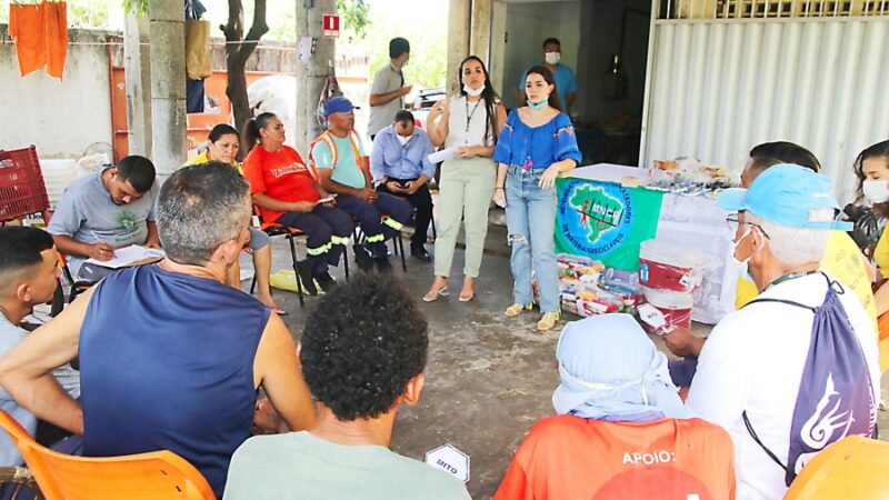 Comitê da Alece leva orientações sobre câncer de próstata para catadores