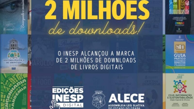 Inesp registra mais de dois milhões de downloads de publicações em 2022
