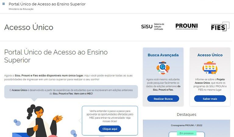 Sistema de Seleção Unificada 2023 tem 1.073.024 inscritos e supera edição de 2022