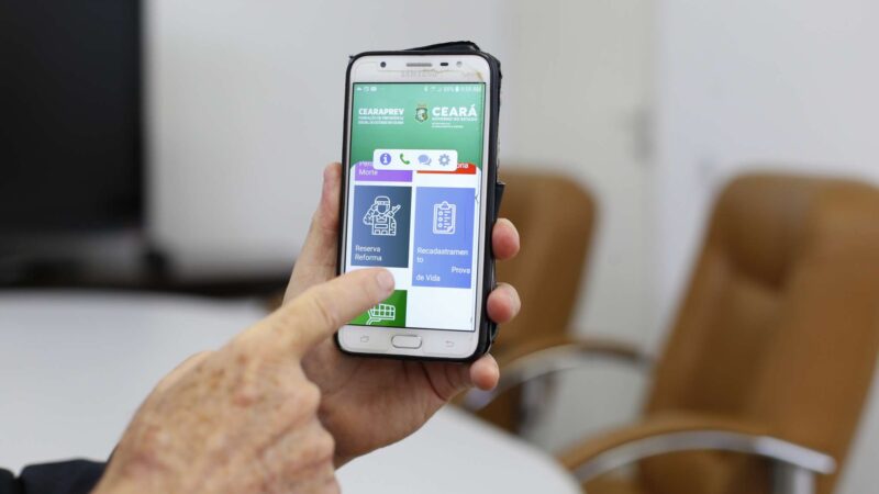 Mais de 40 mil servidores estaduais do Ceará realizam prova de vida de 2023 pelo app Cearaprev On-line