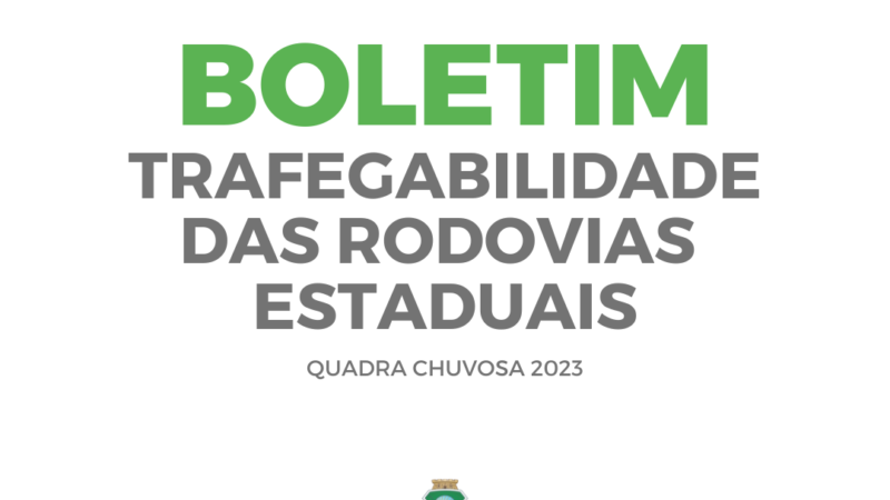 Governo do Ceará divulga Boletim de Trafegabilidade das Rodovias Estaduais