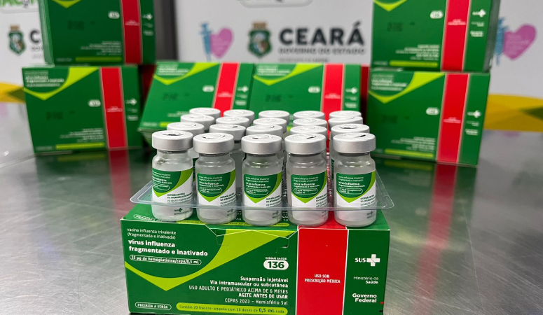 Ceará antecipa vacinação contra a influenza para crianças; campanha inicia segunda-feira (27)