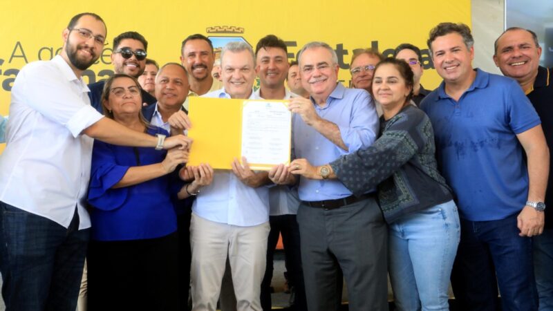 Sarto assina ordem de serviço do Terminal Aberto José de Alencar, quarto da gestão