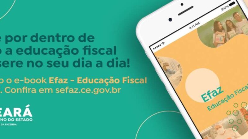 Sefaz lança e-book sobre educação fiscal