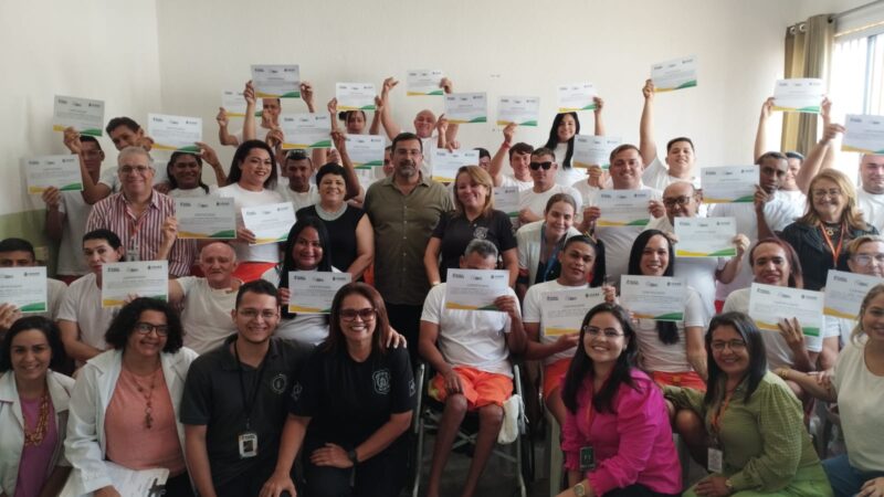 SAP e SPS certificam internos e internas da unidade prisional Irmã Imelda em cursos de capacitação profissional