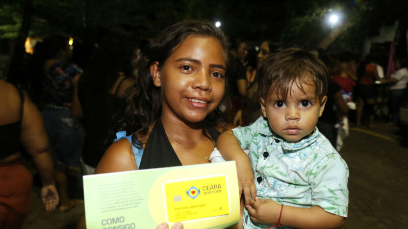 Beneficiários do cartão Ceará Sem Fome receberão segunda parcela do benefício nesta quinta-feira (6)