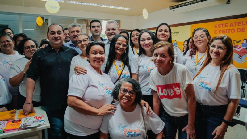 Prefeito Sarto entrega 12º ateliê colaborativo do Projeto Costurando o Futuro no Mondubimv