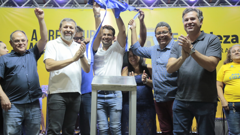 Urbanização da Areninha Tamandaré José Mauro Nascimento, no bairro Jangurussu, é entregue à população