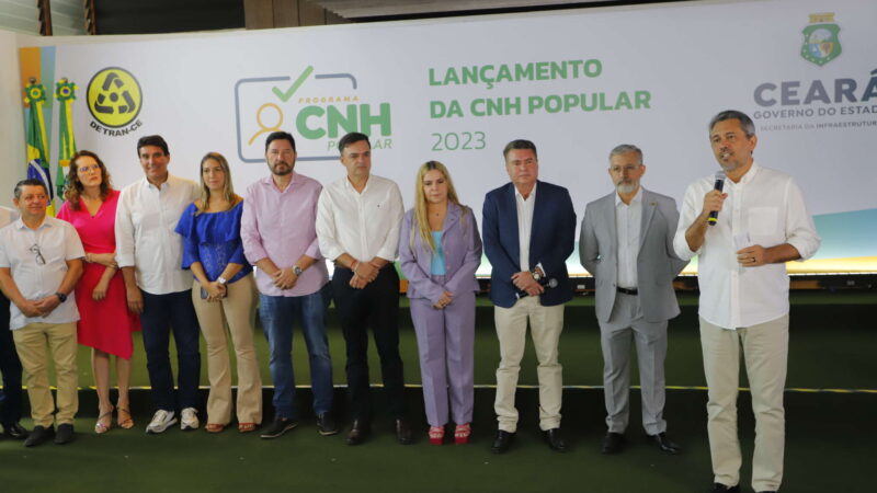 CNH Popular 2023 beneficiará 25 mil cearenses com gratuidade para primeira habilitação