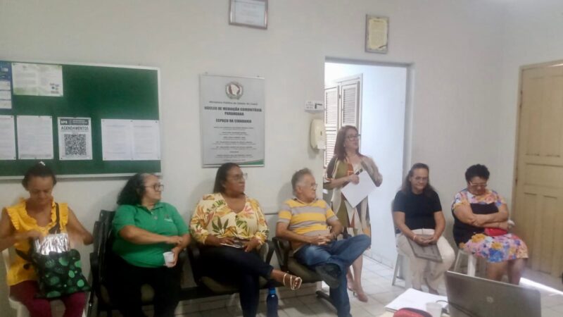 Mediadores comunitários participam de encontros promovidos pela Sedih em parceria com o Ministério Público do Ceará