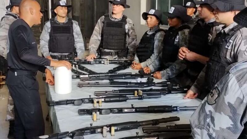 Aesp e PMCE capacitam policiais militares em curso de Força Tática