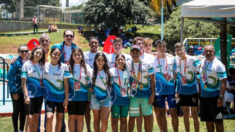 Ceará conquista 45 medalhas nos Jogos Escolares Brasileiros