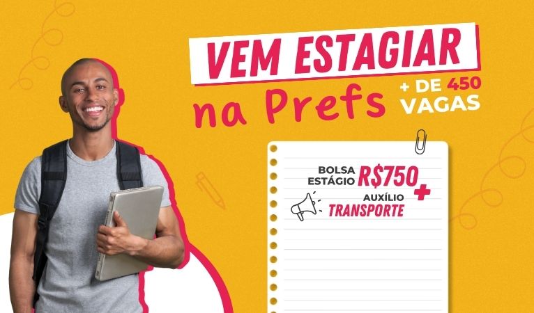 Prefeitura abre vagas de estágio em parceria com o Centro de Integração Empresa-Escola (CIEE)