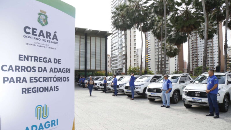 Novos 14 veículos e quatro drones são entregues para fortalecer ações de Defesa Animal e Vegetal no Ceará