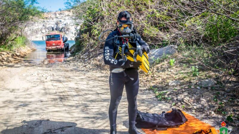 Com apoio da Ciops/SSPDS e Ciopaer/SSPDS, bombeiros simulam emergência com doença descompressiva