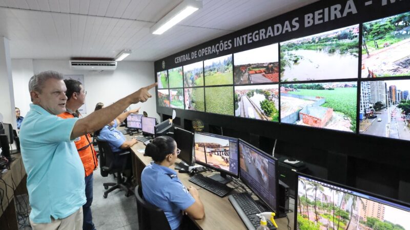 Prefeito José Sarto realiza monitoramento da chuva neste sábado (30/03)