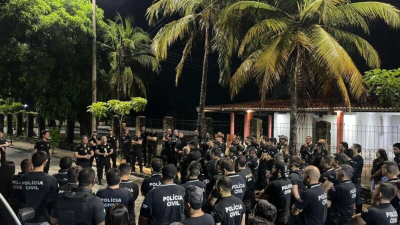 14 mandados de prisão contra integrantes de grupos criminosos são cumpridos durante operação da PCCE