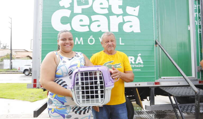 Pet Ceará Móvel completa um mês de funcionamento com mais de cinco mil procedimentos realizados
