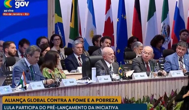 Lula: maior desafio da humanidade, acabar com a fome exige decisão política