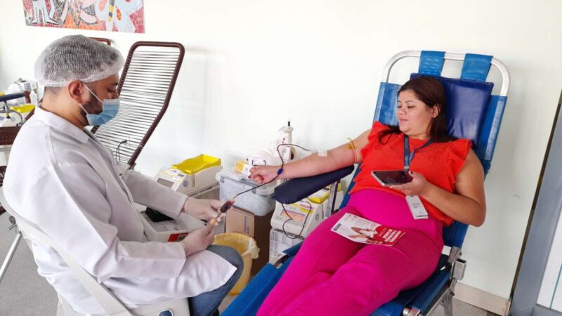 Campanha de doação de sangue do Hospital Regional Norte em parceria com o Hemoce dobra expectativas e arrecada 256 bolsas