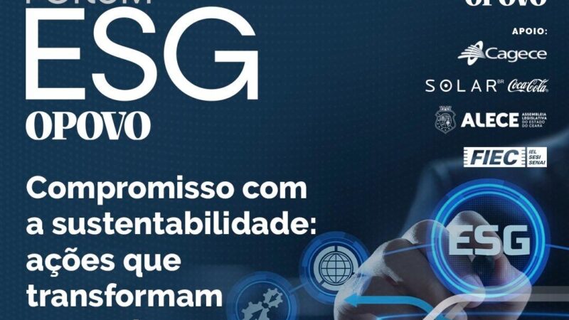 Alece marca presença em fórum de sustentabilidade nesta sexta
