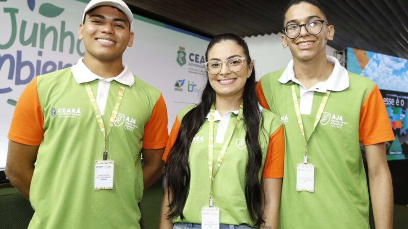 Governo do Ceará lança 1.500 vagas para Agente Jovem Ambiental em Fortaleza