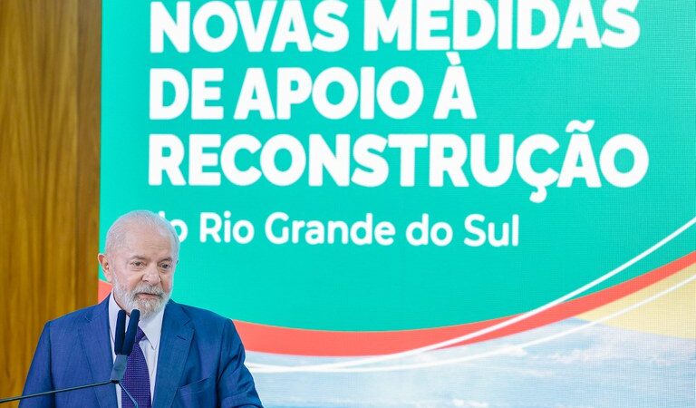 Lula assina MP com R$ 5 bi de crédito extra para RS enfrentar mudanças climáticas