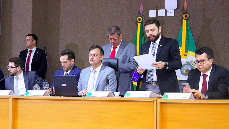 Alece aprova cinco projetos de autoria do Governo do Estado
