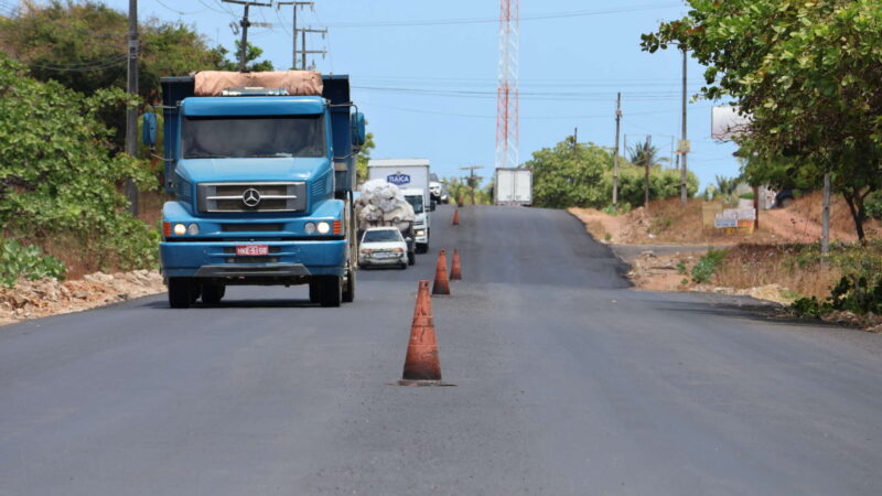 Obra de recuperação funcional da Rodovia CE-453, em Aquiraz, é finalizada