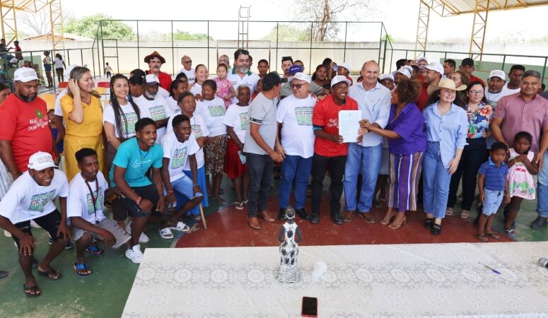 Idace beneficia 36 famílias quilombolas com títulos de terra em ação inédita no Cariri