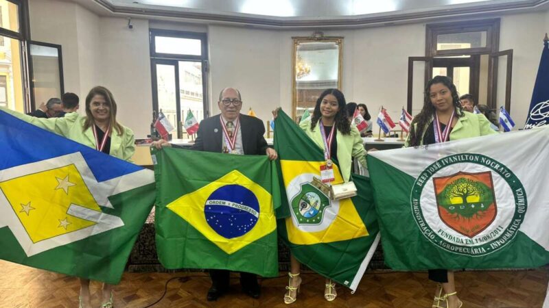 Projeto da EEEP de Guaiúba é destaque na feira científica Milset Amlat, realizada no Peru