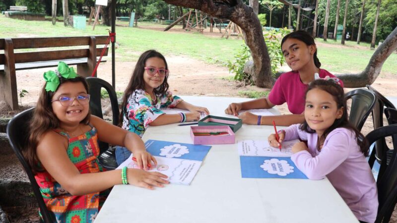 Projeto Férias no Parque garante diversão e aprendizados para crianças e adultos no Cocó
