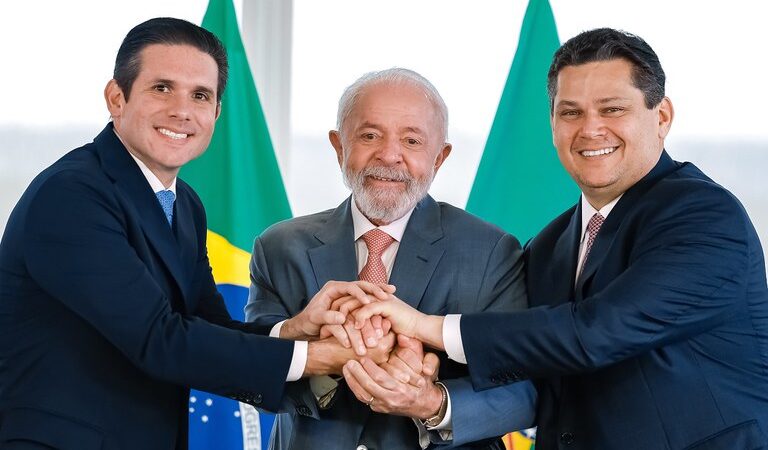 Motta e Alcolumbre visitam Lula e garantem trabalho conjunto com Governo Federal