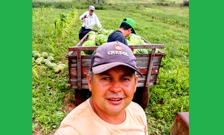 Sandro, agricultor de Santana do Livramento, faz parte do PAA. A renda dele cresceu