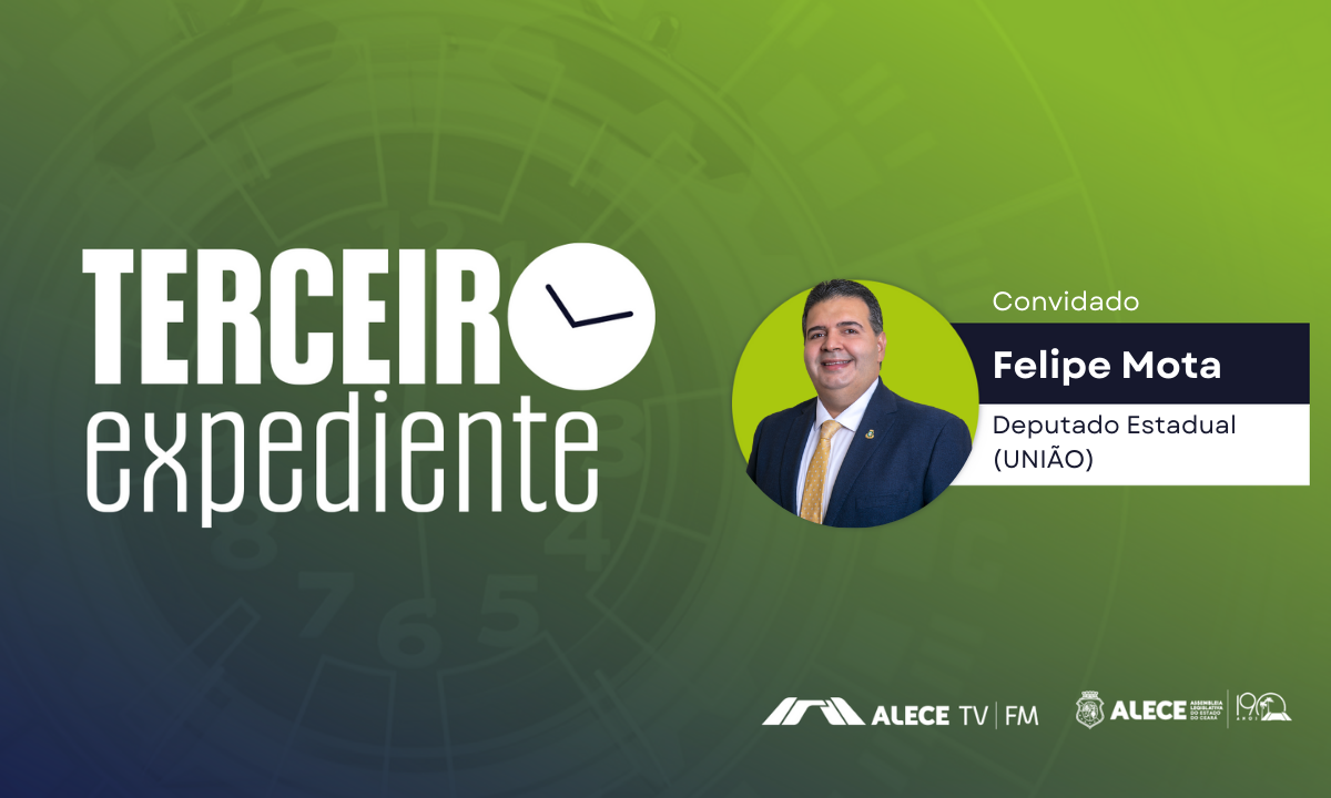 Felipe Mota participa do programa Terceiro Expediente desta sexta