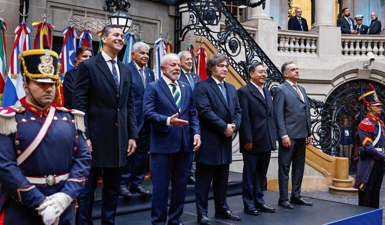 Presidente Lula, em Buenos Aires: ‘Estar no Mercosul nos protege’