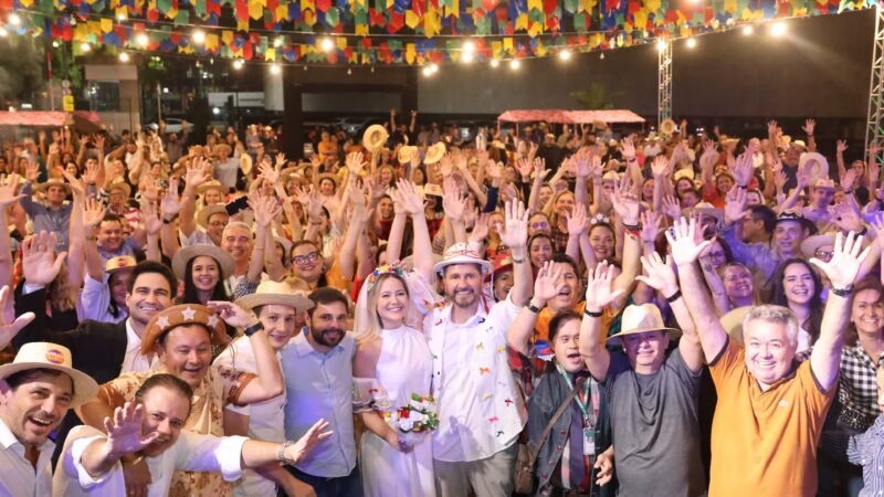 Arraiá da Alece reúne parlamentares e servidores para celebrar o São João