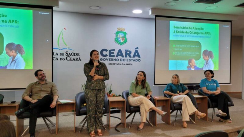 Saúde do Ceará realiza seminário de Atenção Primária na infância