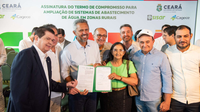 Mais de 2.700 famílias da zona rural terão abastecimento de água ampliado em 19 municípios