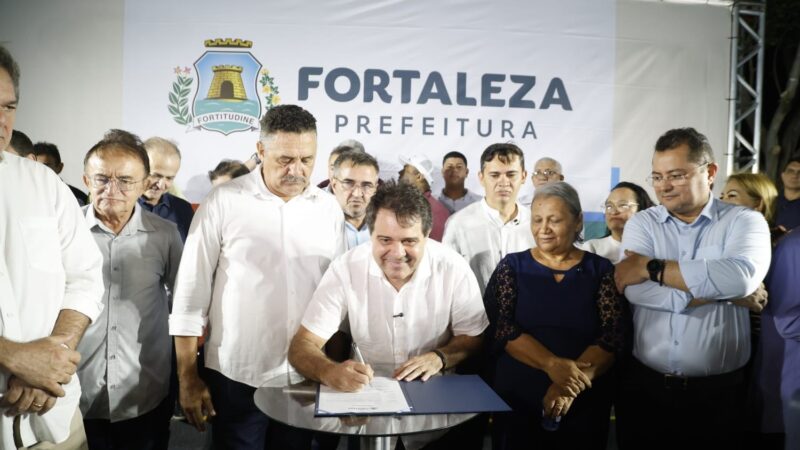 Prefeito Evandro Leitão autoriza início das obras de reforma da Praça da Coelce, no bairro Vila Peri