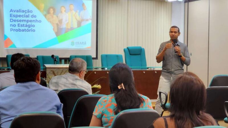 Seplag treina coordenadores sobre a avaliação dos servidores em estágio probatório