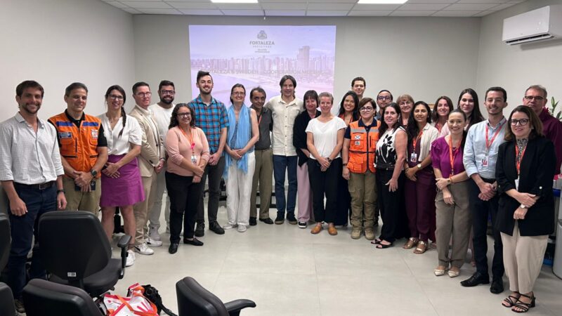 Prefeitura de Fortaleza recebe delegação sueca para estabelecer diálogos em pautas ambientais e de manejo hídrico