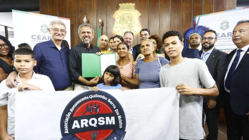 No Ceará, comunidade quilombola da Serra dos Mulatos conquista garantia de posse do território