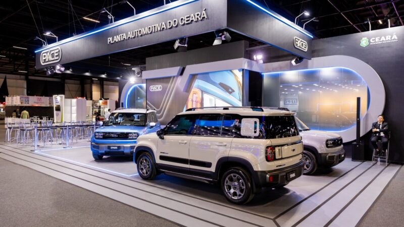 Ceará é o único estado do Brasil a participar do Salão Internacional do Automóvel de São Paulo