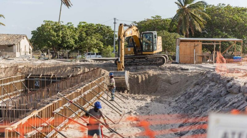 Obra da Cagece no Preá vai levar mais saúde e qualidade de vida aos moradores e turistas